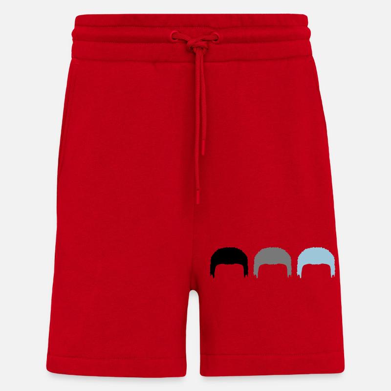Evolution Team Grandpa's Hair - Shorts - made by SPREAD - red