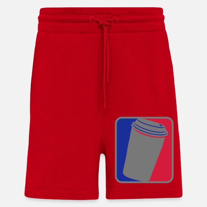 Red Blue Coffee Mug - Shorts - made by SPREAD - red
