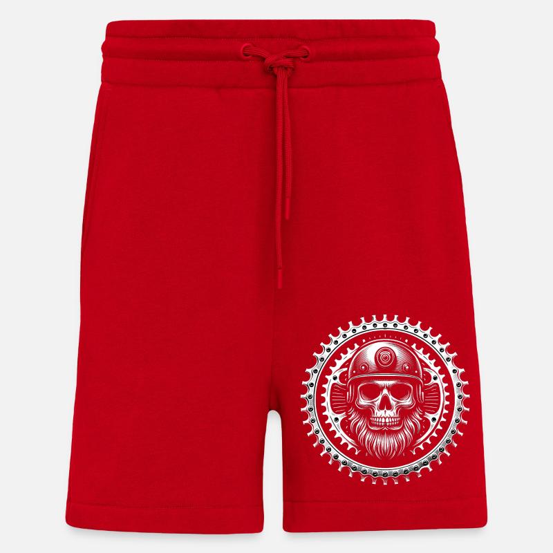 Skull'n'Sprocket - Shorts - made by SPREAD - Rot