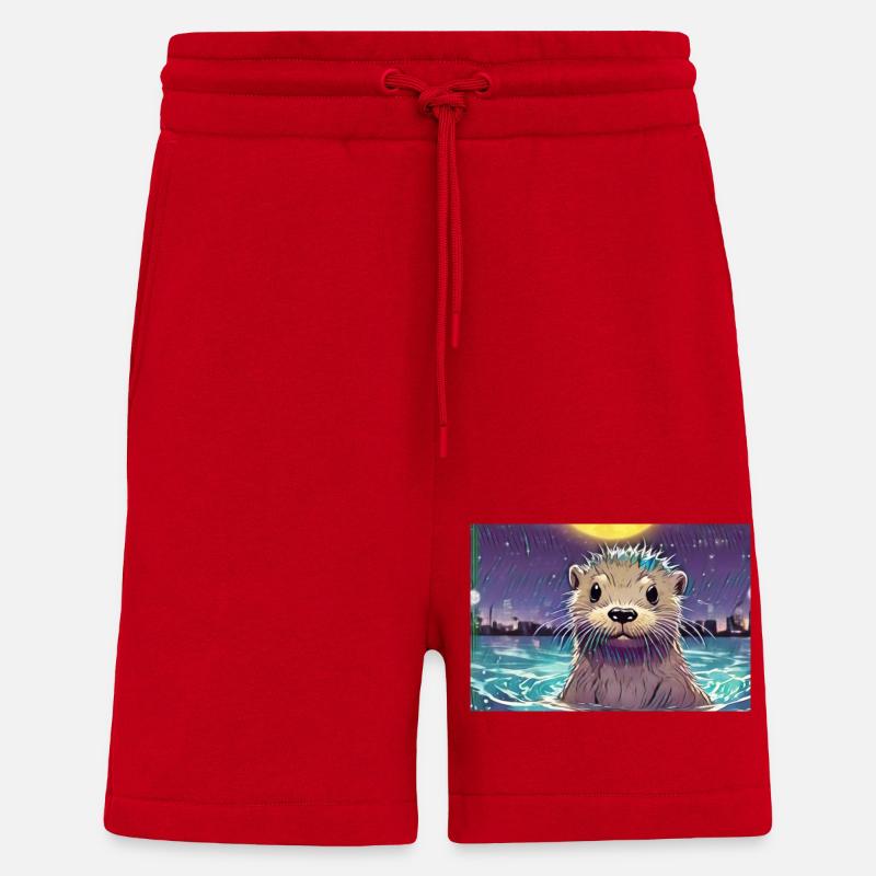 Otti Skyline - Shorts - made by SPREAD - Rot