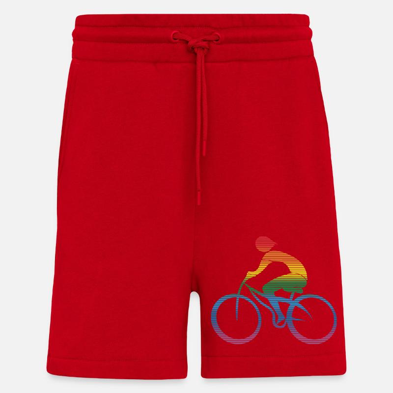 Cyclist - Shorts - made by SPREAD - red