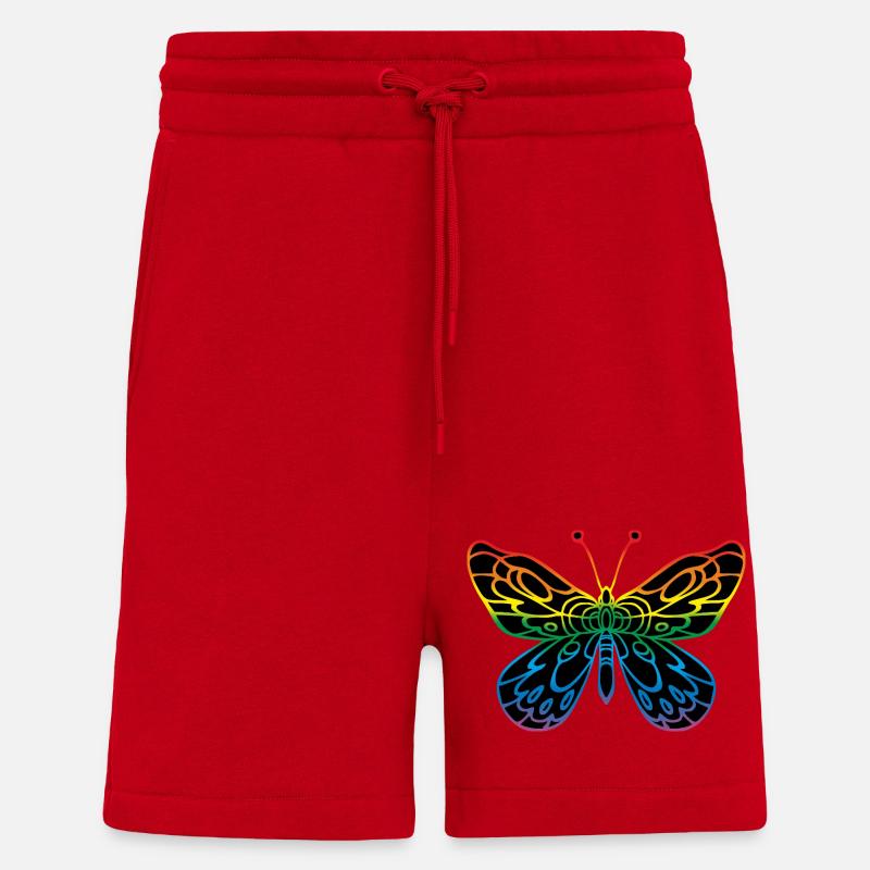 Schmetterling - Shorts - made by SPREAD - Rot