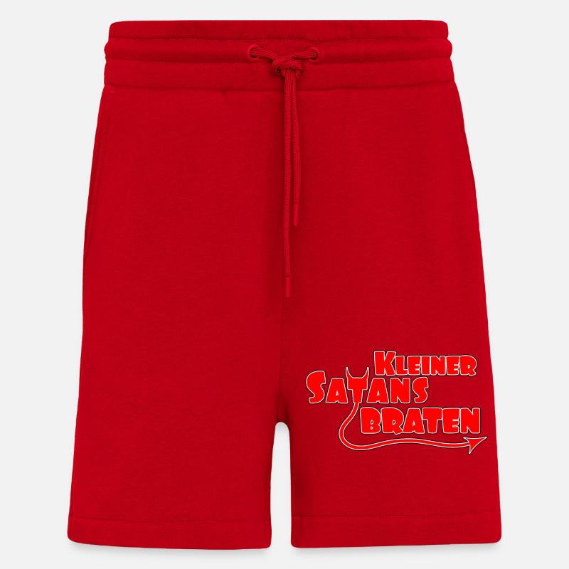 Small Satan Roast - Shorts - made by SPREAD - red