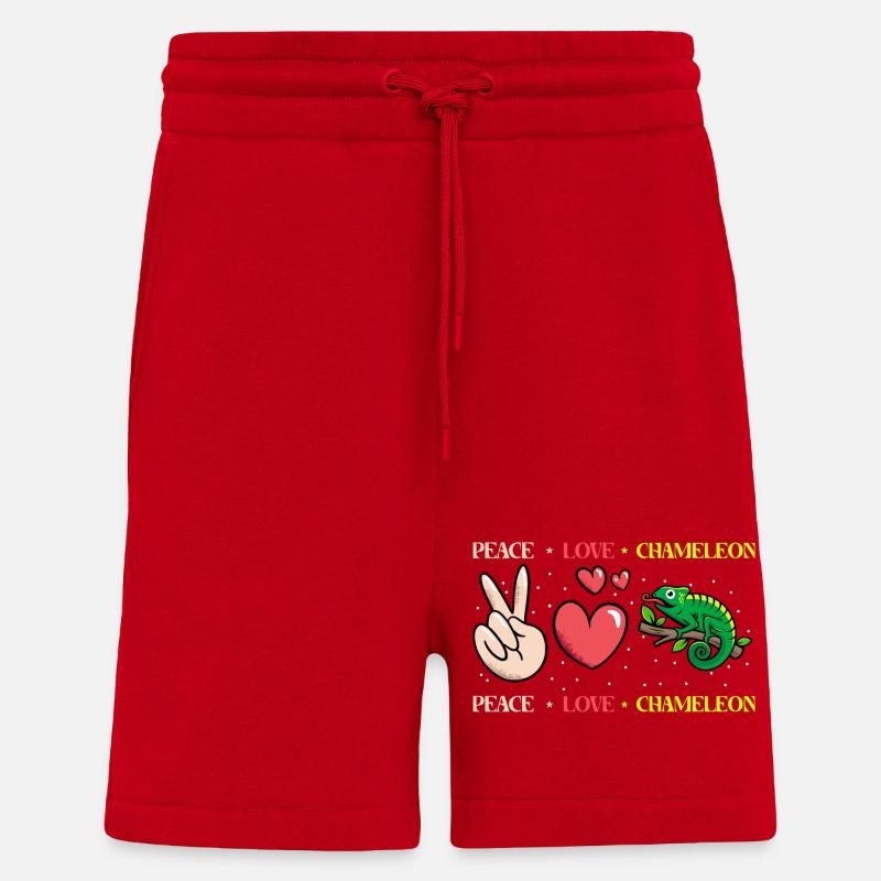 Chamäleon - Shorts - made by SPREAD - Rot
