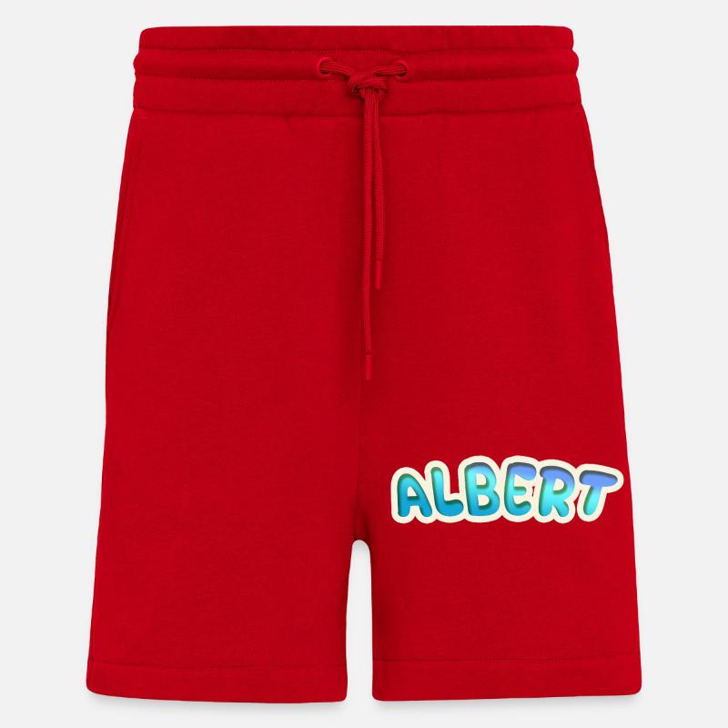 Albert als Beruf - Shorts - made by SPREAD - Rot