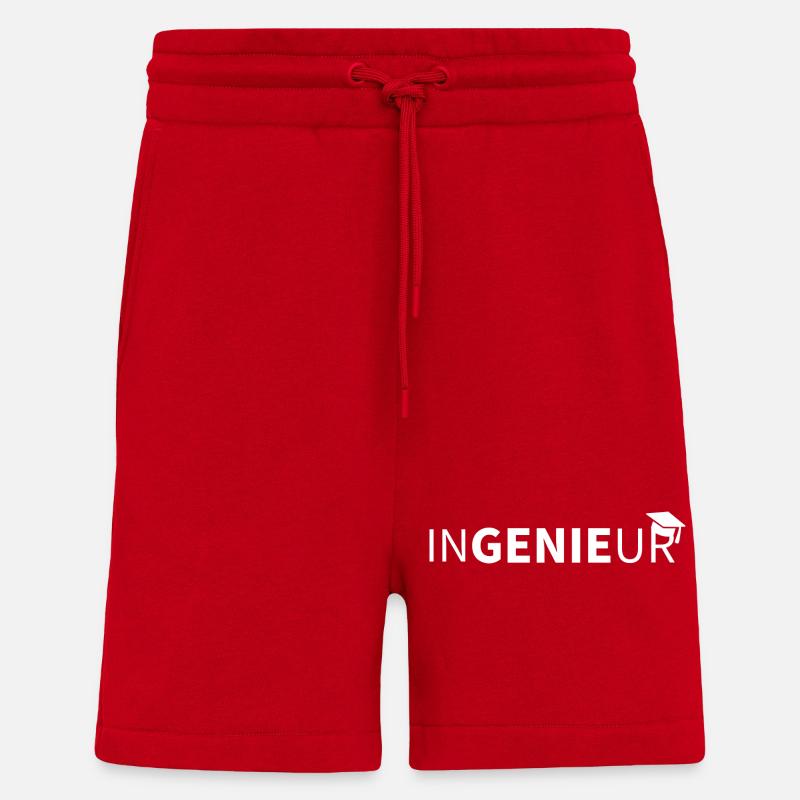 ENGINEERING Bachelor 2022 - Shorts - made by SPREAD - red