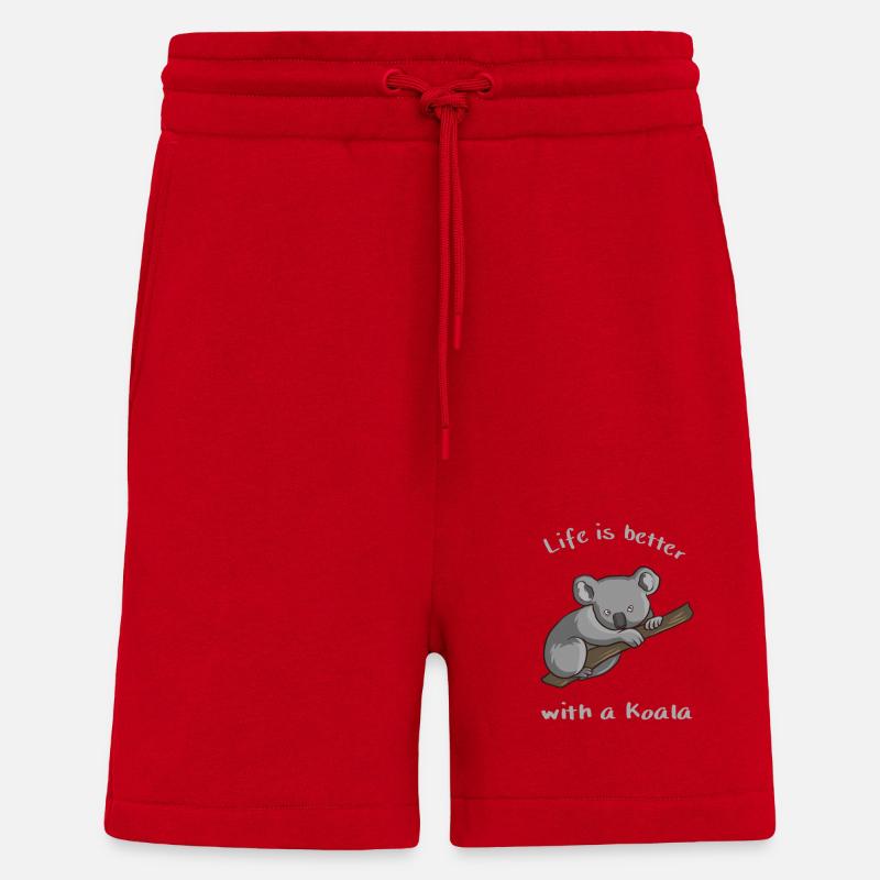 Koalabär - Shorts - made by SPREAD - Rot