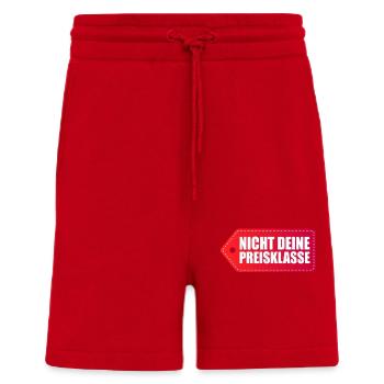 Nicht Deine Preisklasse Liga Sexy Preis Topmodel - Shorts - made by SPREAD - Rot - Vorne