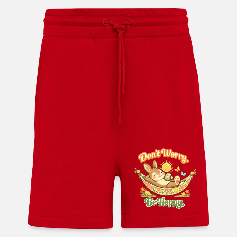 Saying Easter Bunny Funny - Shorts - made by SPREAD - red