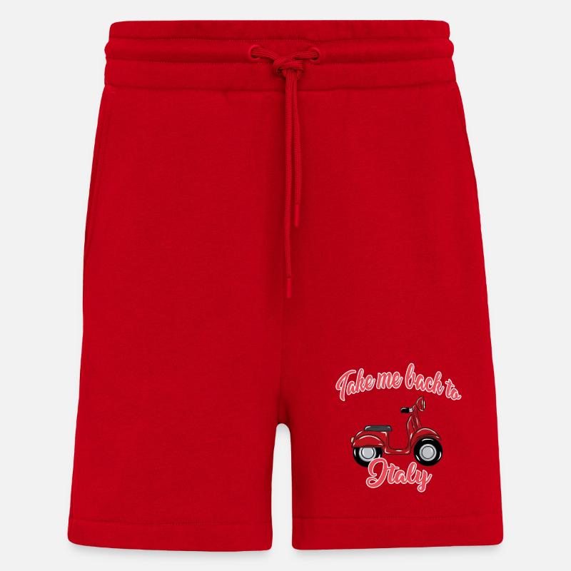 Italien - Shorts - made by SPREAD - Rot
