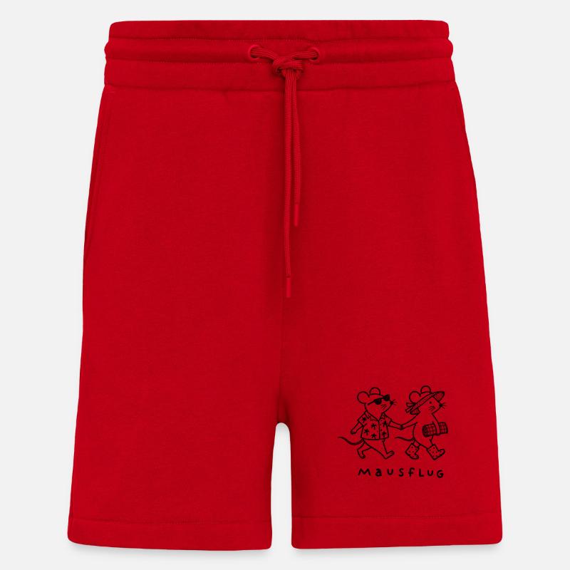 Mausflug - Shorts - made by SPREAD - Rot