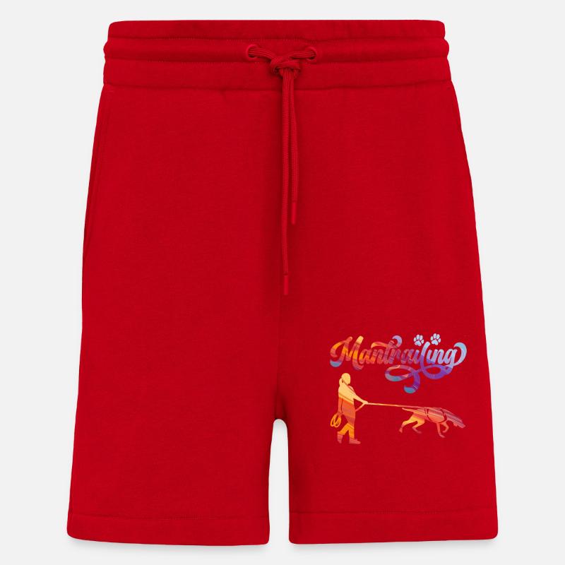 Mantrailing RAINBOW - Shorts - made by SPREAD - Rot