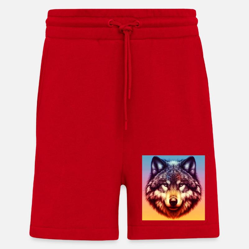 Wolf - Shorts - made by SPREAD - Rot