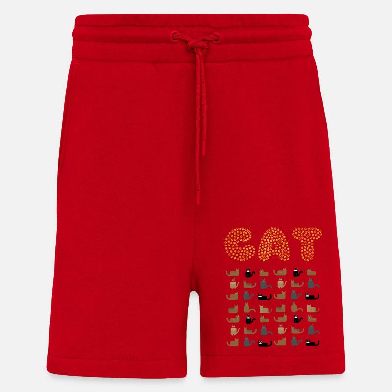 KATZE - Shorts - made by SPREAD - Rot
