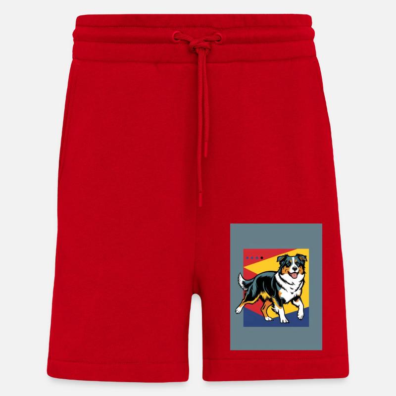 Australischer Schäferhund - Shorts - made by SPREAD - Rot