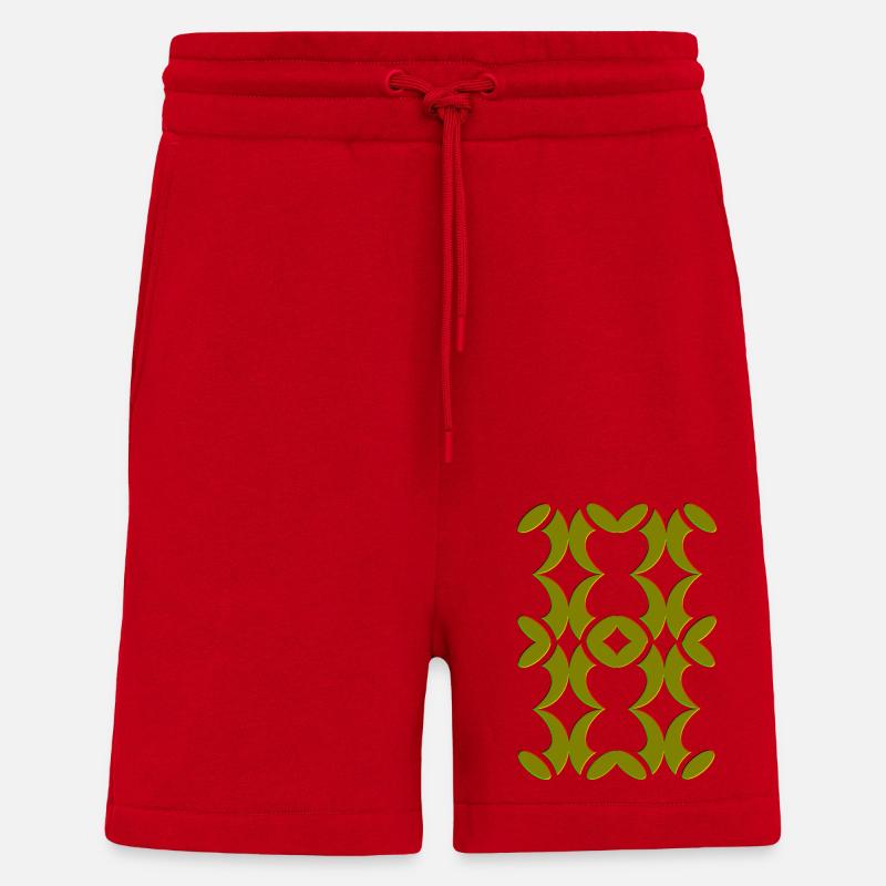 Dekorativ - Shorts - made by SPREAD - Rot