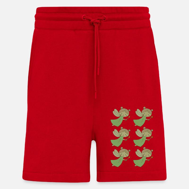 fee 6fach - Shorts - made by SPREAD - Rot