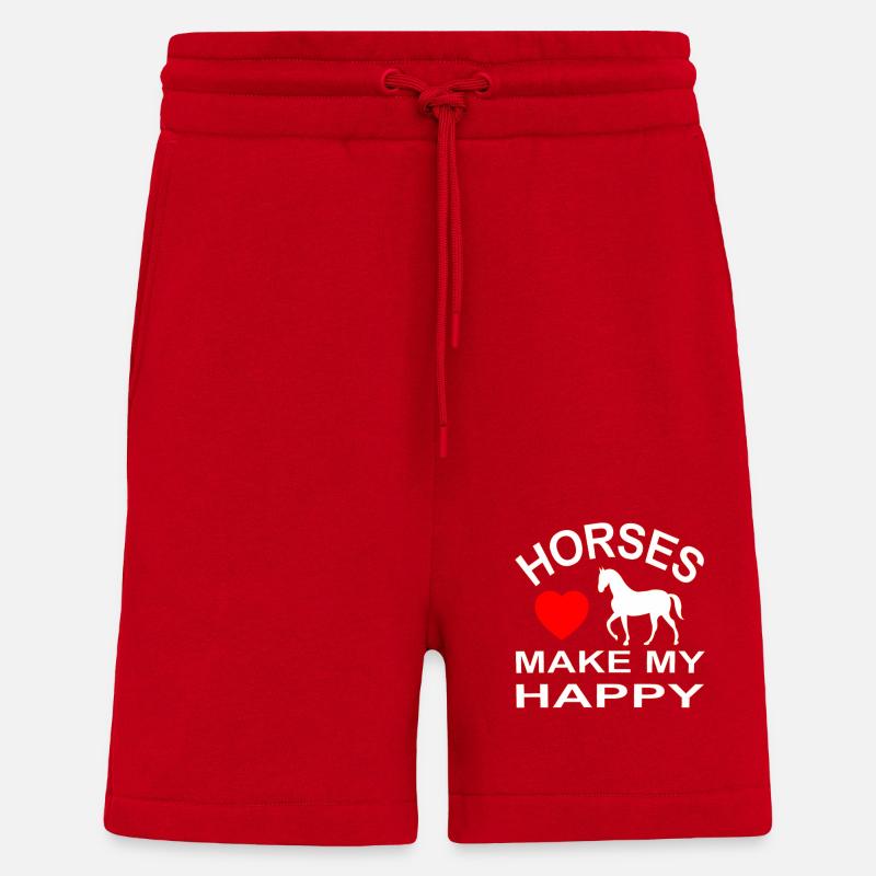 Pferd - Shorts - made by SPREAD - Rot