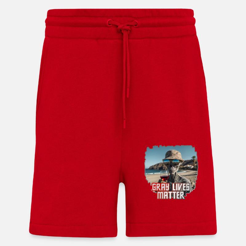 Gray lives matter - Version2 - Shorts - made by SPREAD - Rot