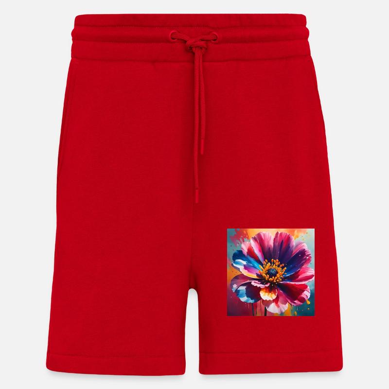 Blume - Shorts - made by SPREAD - Rot