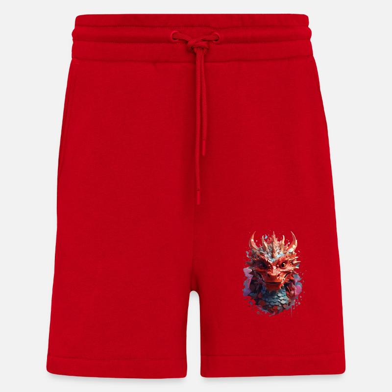 Drache - Shorts - made by SPREAD - Rot