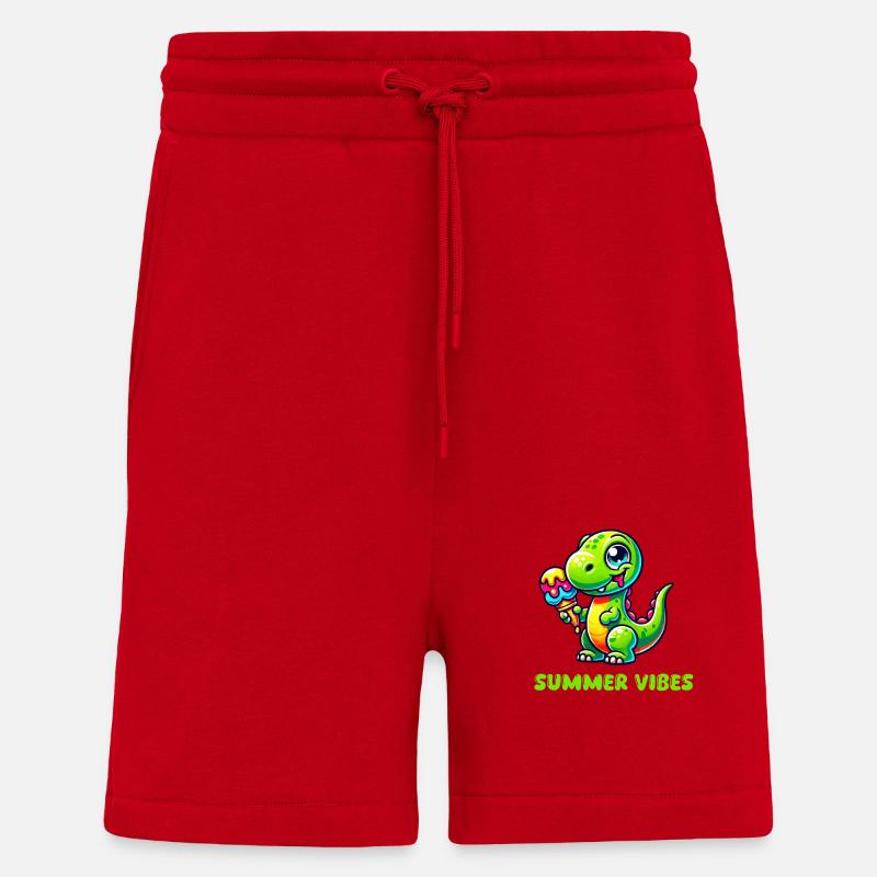 dino comic eis - Shorts - made by SPREAD - Rot