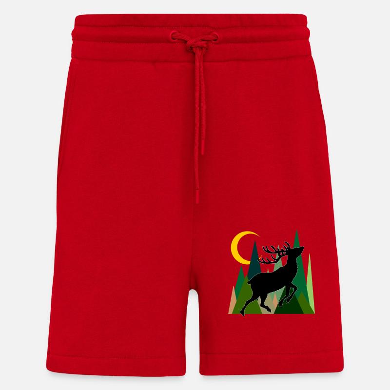 Hirsch - Shorts - made by SPREAD - Rot