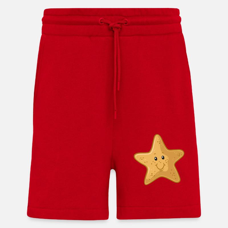 Seestern - Shorts - made by SPREAD - Rot
