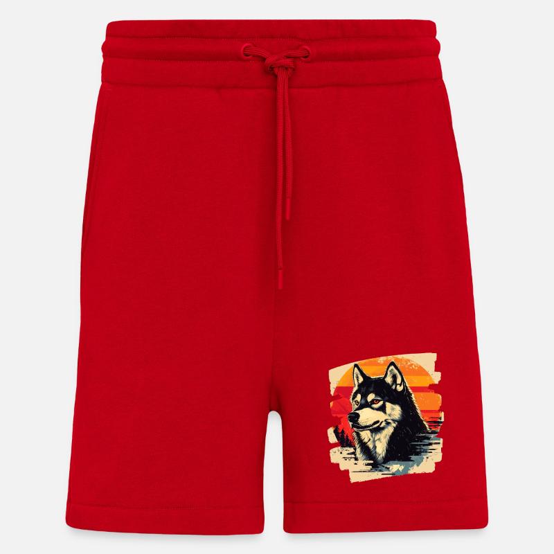 Husky - Shorts - made by SPREAD - red