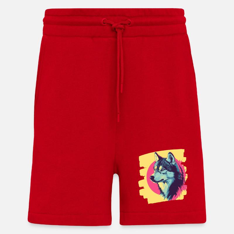 Husky - Shorts - made by SPREAD - red
