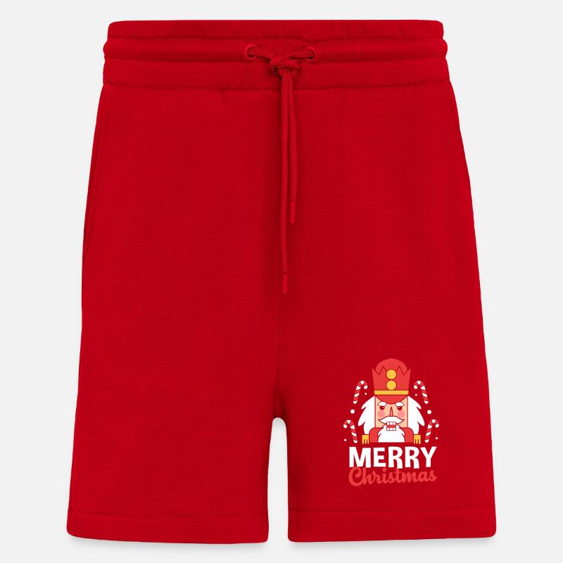 Weihnachten Nussknacker - Shorts - made by SPREAD - Rot