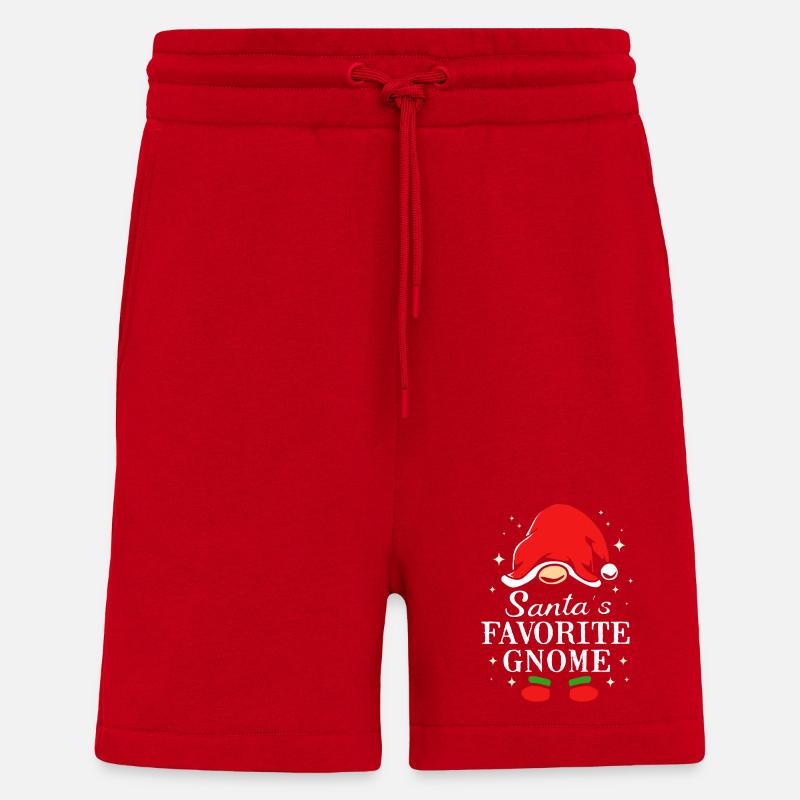 Gnom Weihnachtsmann - Shorts - made by SPREAD - Rot