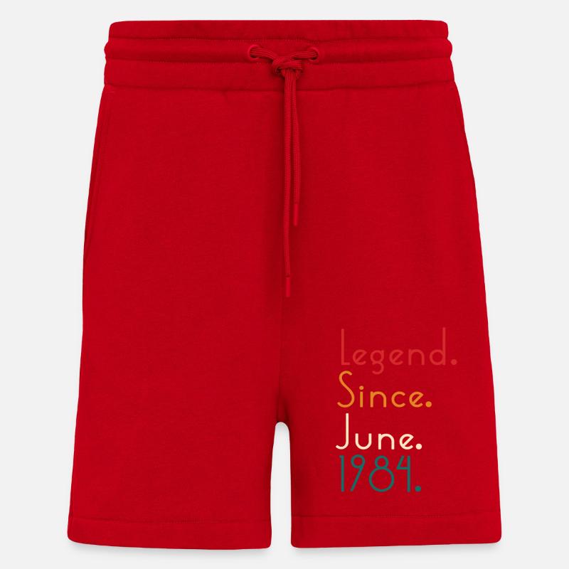 Legend Since June 1984 - Shorts - made by SPREAD - red