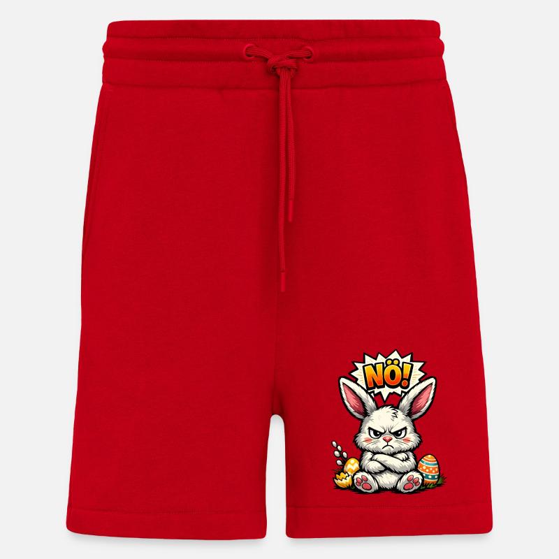 Lower Austrian Bunny Easter Gift - Shorts - made by SPREAD - red