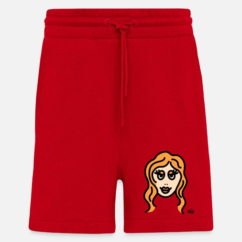 Virgo tall - Shorts - made by SPREAD - red