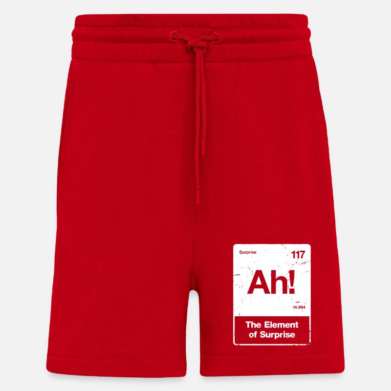 Ah! Element Überraschung - Shorts - made by SPREAD - Rot