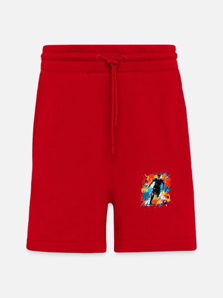 Fußball Fußballer - Shorts - made by SPREAD - Rot