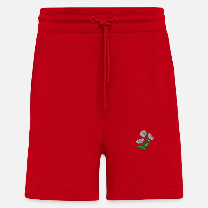 Gänseblümchen - Shorts - made by SPREAD - Rot