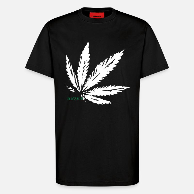 Hemp Nature - T-Shirt - made by SPREAD - SOLID BLACK