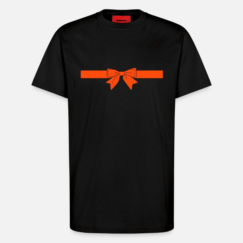 Schleife - T-Shirt - made by SPREAD - SOLID BLACK