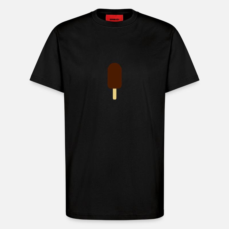 Eis - T-Shirt - made by SPREAD - SOLID BLACK