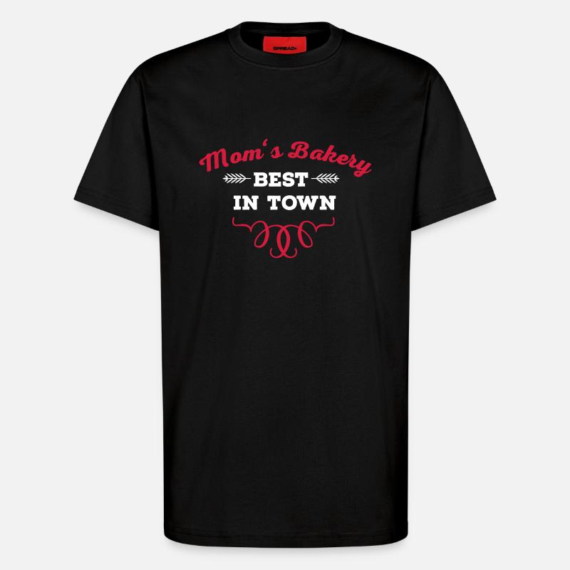 backen - T-Shirt - made by SPREAD - SOLID BLACK
