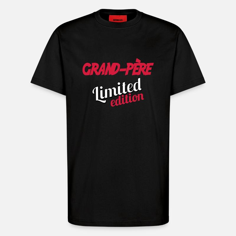 Opa LIMITIERTE AUFLAGE - T-Shirt - made by SPREAD - SOLID BLACK