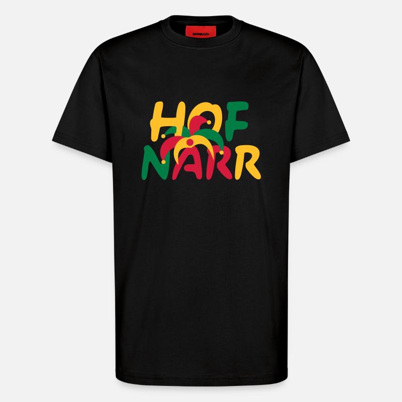 HOFNARR - T-Shirt - made by SPREAD - SOLID BLACK