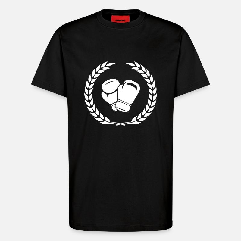 Boxe 1 - T-shirt bio décontracté fabriqué en UE - SOLID BLACK