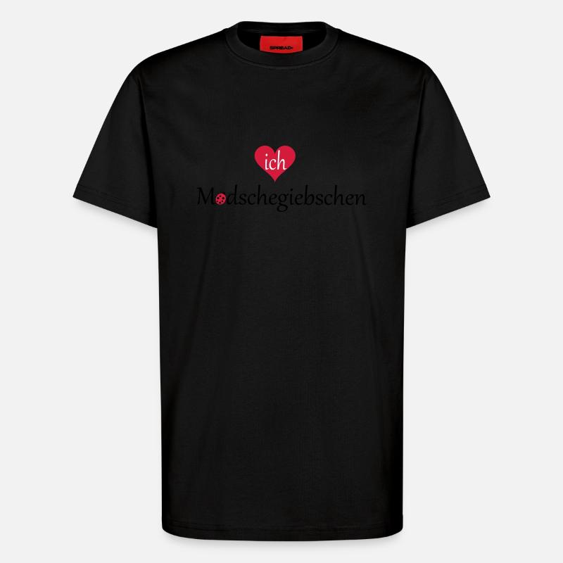 Modschegiebschen - Marienkäfer - T-Shirt - made by SPREAD - SOLID BLACK