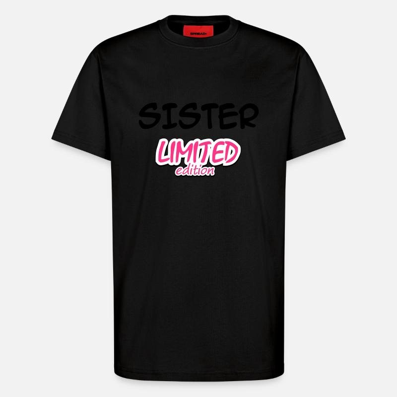 SISTER LIMITIERTE EDITION - T-Shirt - made by SPREAD - SOLID BLACK