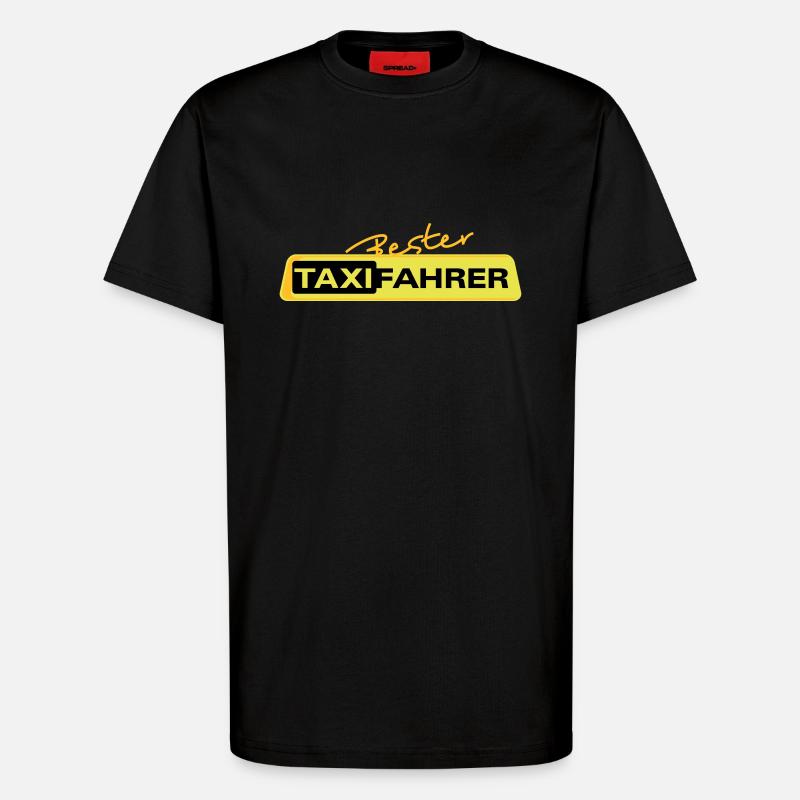 Bester Taxifahrer 1 - T-Shirt - made by SPREAD - SOLID BLACK