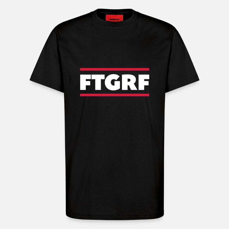 FOTOGRAF · FTGRF - T-Shirt - made by SPREAD - SOLID BLACK