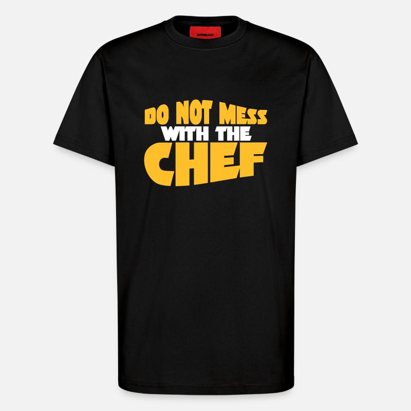 boss - T-Shirt - made by SPREAD - SOLID BLACK